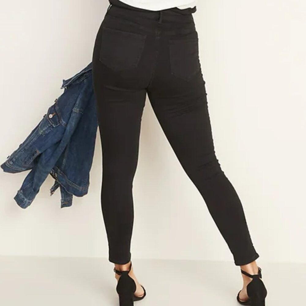 High-Waisted Rockstar Super-Skinny Jeans